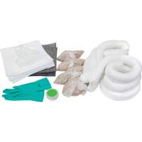 Trousse d'&eacute;quipement de lutte contre les d&eacute;versements, Huile seulement/Universel, Overpack, Absorbance de 20 gal. US Helyx Safety & Industrial Supplies