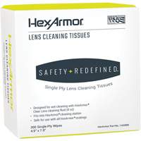 Lens Cleaning Tissues, 4.9" x 7.9", 300 /Pkg. Helyx Safety & Industrial Supplies