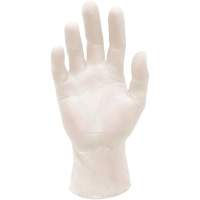 Synthetic Stretch Medical Examination Gloves, Large, Vinyl, 5-mil, Powder-Free, White, Class 2 Helyx Safety & Industrial Supplies