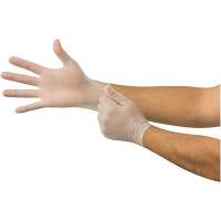 MICROFLEX Derma Free DF-850 Disposable Gloves, 6.5/7/Small, Vinyl, 3.1-mil/3.5-mil, Powder-Free, Clear, Class 2 Helyx Safety & Industrial Supplies