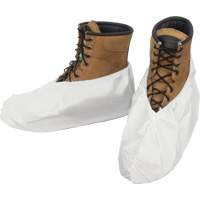 Shoe Covers, One Size, Microporous, White Helyx Safety & Industrial Supplies