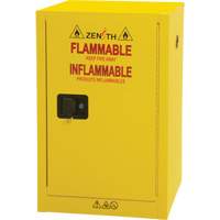 Armoire de rangement pour a&eacute;rosols inflammables, 12 gal., 1 Porte(s), 23" La x 35" h x 18" p Helyx Safety & Industrial Supplies