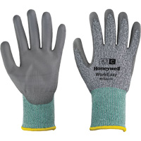 WorkEasy Cut Protective Gloves, Size 6/X-Small, 13 Gauge, Polyurethane Coated, HPPE/Glass Fibre Shell, ASTM ANSI Level A3/EN 388 Level C Helyx Safety & Industrial Supplies
