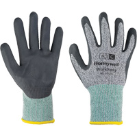 WorkEasy Cut Protective Gloves, Size 6/X-Small, 13 Gauge, Foam Nitrile Coated, HPPE/Glass Fibre Shell, ASTM ANSI Level A3/EN 388 Level C Helyx Safety & Industrial Supplies