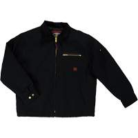 Duck Chore Jacket, Men's, Small, Black Helyx Safety & Industrial Supplies