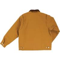 Duck Chore Jacket, Men's, Small, Brown Helyx Safety & Industrial Supplies