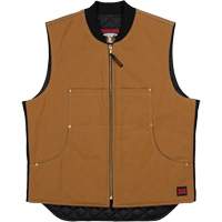 Gilet &agrave; moto WV04, Hommes, Petit, Brun Helyx Safety & Industrial Supplies