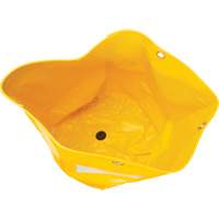 Pipe Leak Diverter, 1.5' L x 1.5' W, HDPE Helyx Safety & Industrial Supplies