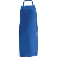 Endurosaf Bib Apron, Polyurethane, 50" L x 34" W, Blue Helyx Safety & Industrial Supplies