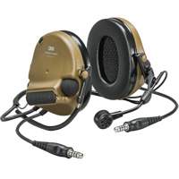 Casque VI NIB avec deux fils de sortie Peltor ComTac, Style Cordon cervical, 22 dB Helyx Safety & Industrial Supplies