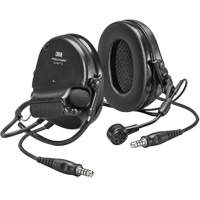 Casque VI NIB avec deux fils de sortie Peltor ComTac, Style Cordon cervical, 22 dB Helyx Safety & Industrial Supplies
