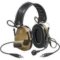 Peltor ComTac VI NIB Dual Lead Headset with Arc, Headband Style, 23 dB Helyx Safety & Industrial Supplies