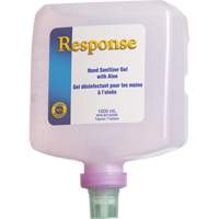 Response&reg; Hand Sanitizer Gel with Aloe, 1000 ml, Pump Bottle, 70% Alcohol Helyx Safety & Industrial Supplies
