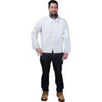Disposable Shirt, Microporous, Small, White Helyx Safety & Industrial Supplies