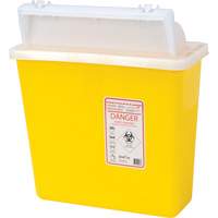 Contenant pour objets pointus et tranchants, Capacit&eacute; de 4,6 L Helyx Safety & Industrial Supplies
