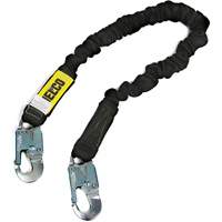 Longe r&eacute;sistant &agrave; larc &eacute;lectrique, 6', Point d'ancrage &agrave; Mousqueton verrouillable, Mousqueton verrouillable aux jambes, Nylon Helyx Safety & Industrial Supplies