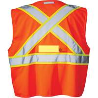 Veste de s&eacute;curit&eacute; SV350 X-Back avec lampe, Orange haute visibilit&eacute;, Petit, Polyester Helyx Safety & Industrial Supplies