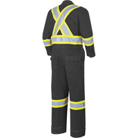 7702BK Combinaison ignifuge et r&eacute;sistant &agrave; l'arc &eacute;lectrique 88/12 FR-Tech, Taille 36, Noir, 9,7 cal/cm² Helyx Safety & Industrial Supplies