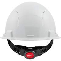 Casque de s&eacute;curit&eacute; &agrave; bordure avant, R&eacute;pond aux normes CSA type 1, Suspension Rochet, Ventil&eacute; Helyx Safety & Industrial Supplies