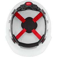 Casque de s&eacute;curit&eacute; &agrave; bordure avant, R&eacute;pond aux normes CSA type 1, Suspension Rochet, Ventil&eacute; Helyx Safety & Industrial Supplies
