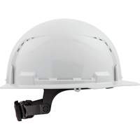 Casque de s&eacute;curit&eacute; &agrave; bordure avant, R&eacute;pond aux normes CSA type 1, Suspension Rochet, Ventil&eacute; Helyx Safety & Industrial Supplies