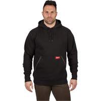 Heavy-Duty Pullover Hoodie, Men's, Small, Black Helyx Safety & Industrial Supplies