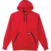 Heavy-Duty Pullover Hoodie, Men's, Small, Red Helyx Safety & Industrial Supplies