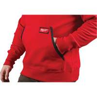 Heavy-Duty Pullover Hoodie, Men's, Small, Red Helyx Safety & Industrial Supplies