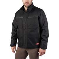 GridIron Traditional Jacket, Men's, Small, Black Helyx Safety & Industrial Supplies