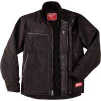 GridIron Traditional Jacket, Men's, Small, Black Helyx Safety & Industrial Supplies