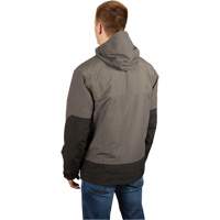 Hydrobreak Rainshell Jacket, Men's, 3X-Large, Grey Helyx Safety & Industrial Supplies