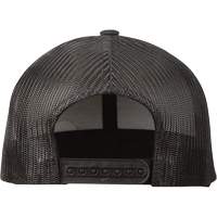 GridIron Snapback Trucker Hat, Black, Cotton/Nylon/Polyester Helyx Safety & Industrial Supplies