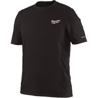 Workskin Short Sleeve Shirt, Men's, Small, Black Helyx Safety & Industrial Supplies