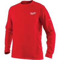 Workskin Long Sleeve Shirt, Men's, Small, Red Helyx Safety & Industrial Supplies