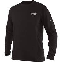 Workskin Long Sleeve Shirt, Men's, Small, Black Helyx Safety & Industrial Supplies