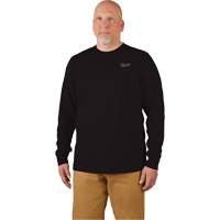 Hybrid Work Tee Shirt, Men's, Small, Black Helyx Safety & Industrial Supplies