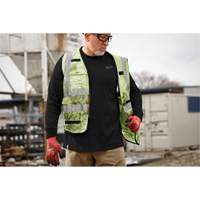 Hybrid Work Tee Shirt, Men's, Small, Black Helyx Safety & Industrial Supplies