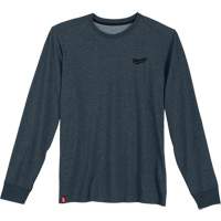 Hybrid Work Tee Shirt, Men's, Small, Blue Helyx Safety & Industrial Supplies