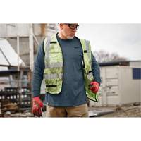 Hybrid Work Tee Shirt, Men's, Small, Blue Helyx Safety & Industrial Supplies