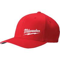 Flexfit&reg; Fitted Hat, Red, Poly-Cotton Helyx Safety & Industrial Supplies