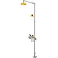 Douche durgence et douche oculaire combin&eacute;es, Socle Helyx Safety & Industrial Supplies
