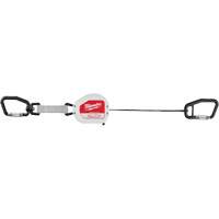 Quick-Connect Tool Lanyard, Retractable, Dual Carabiner Helyx Safety & Industrial Supplies