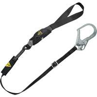 V-Series Utility Energy Absorbing Lanyard, 6', Rebar Hook Center, Snap Hook Leg Ends, Nylon Helyx Safety & Industrial Supplies
