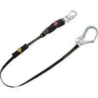 V-Series Welding Shock Absorbing Lanyard, 6', Snap Hook Center, Snap Hook Leg Ends, Kevlar&reg;/Nomex&reg; Helyx Safety & Industrial Supplies