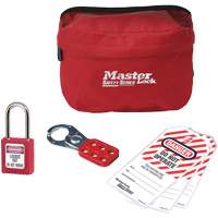 Trousse de cadenassage personnalis&eacute;e avec cadenas en thermoplastique Zenex, 6 composants compris Helyx Safety & Industrial Supplies