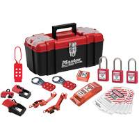 Basic Lockout Kit with Zenex Thermoplastic Locks, Electrical Kit, 20 Components Helyx Safety & Industrial Supplies