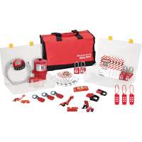 Premier Lockout Kit with Zenex Thermoplastic Locks, Electrical Kit, 27 Components Helyx Safety & Industrial Supplies