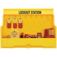 Station de cadenassage dappareils &eacute;lectriques de qualit&eacute; sup&eacute;rieure, Cadenas Aucune, Capacit&eacute; de 16, Cadenas Non compris Helyx Safety & Industrial Supplies