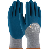 Gants en tricot sans couture ATG MaxiFlex Comfort, Grand, R&ecirc;vetement Nitrile, Calibre 15, Enveloppe en Nylon Helyx Safety & Industrial Supplies