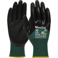 ATG MaxiCut&reg; Oil Cut-Resistant Gloves, Size Large, 15 Gauge, Nitrile Coated, Engineered Yarn Shell, ASTM ANSI Level A2/EN 388 Level 3/EN 388 Level B Helyx Safety & Industrial Supplies